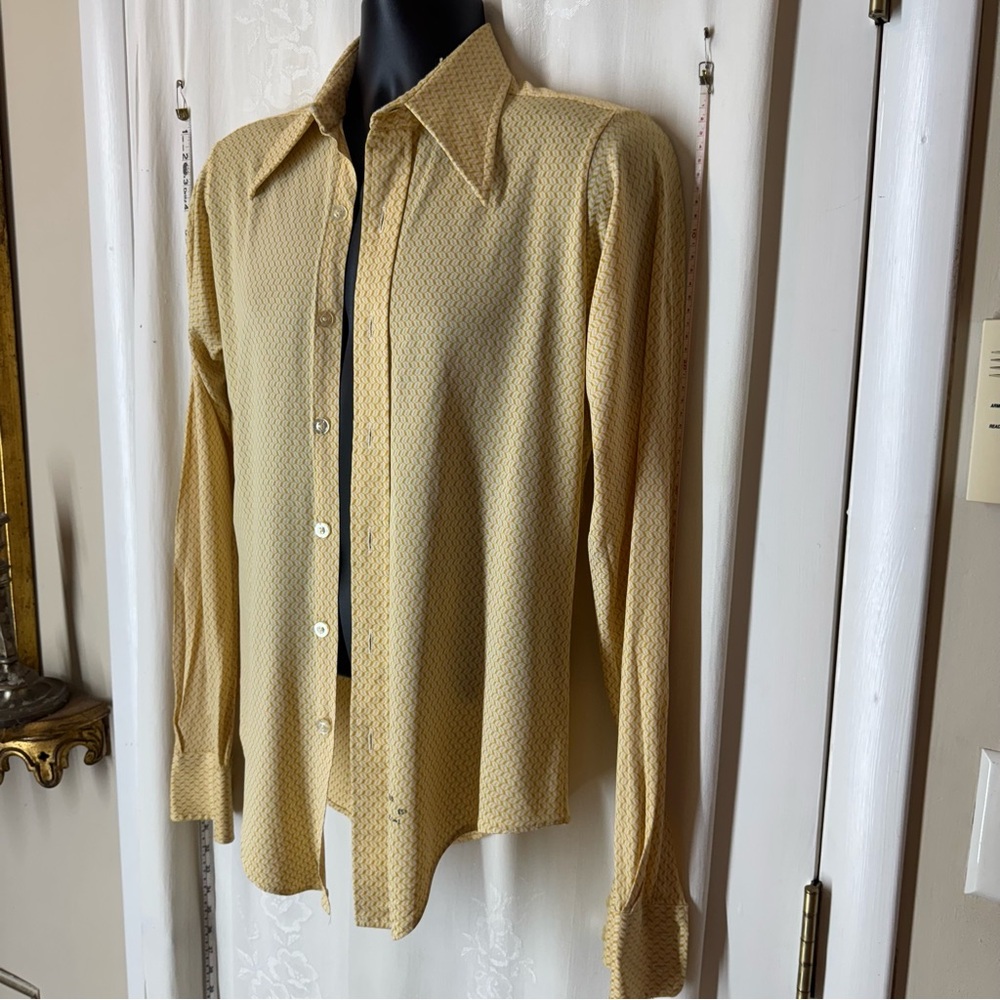 Vintage Sero Shirtmakers Patterned Button-Up Shirt View 2